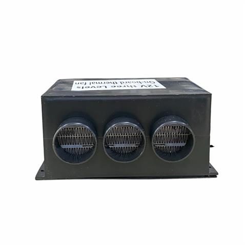 12V AYAK ALTI ISITICI FANLI (UNIVERSAL KALORİFER) (ÇİFT DEVRE) PLS