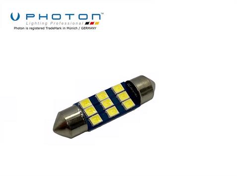 PHOTON 12V SOFİT AMPUL LED 9 LEDLİ 6000K CANBUS (36 MM) (1 AD)