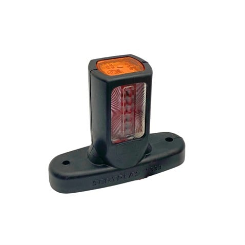 12V-24V DORSE DIŞ İŞARET BOYNUZ LAMBASI LEDLİ KISA DÜZ (LEDLİ) SARI-KIRMIZI-BEYAZ