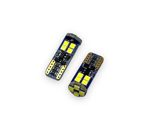 12V DİPSİZ AMPUL T10 (12 LEDLİ) BEYAZ CANBUS (2 AD)