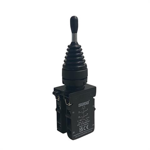 EMAS CP SERİSİ JOYSTICK BUTON PLASTİK (YAYLI) (4 POZİSYONLU) (2NO+2NO) (22 MM)