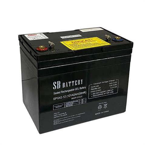 SB BATTERY 12V 42 AH ENGELLİ ARAÇ AKÜSÜ JEL (195*130*155) (11 KG) TSELİ