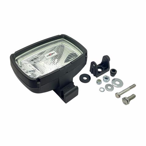 SİM ÇALIŞMA LAMBASI-FARI PLS (DİKDÖRTGEN) (ÇİZGİLİ CAM) (H3 AMPULSÜZ) (160*112 MM) FORKLİFT-İŞ MAK.