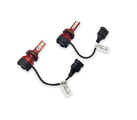 12V H11 CSP LED XENON FAR AMPUL SETİ 6000K 10500 LÜMEN