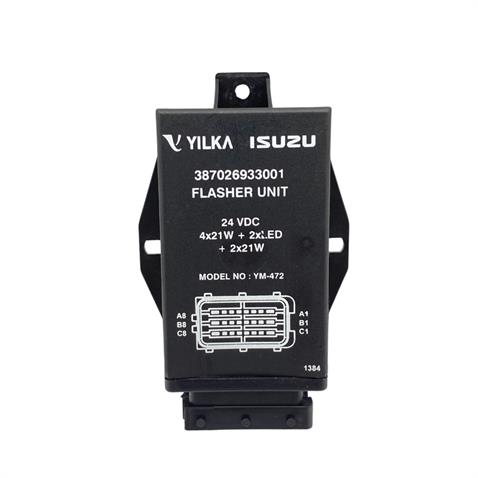 YILKA 24V FLAŞÖR 24 UÇLU (4 x 21W + 2 x LED + 2 x 21W) ISUZU