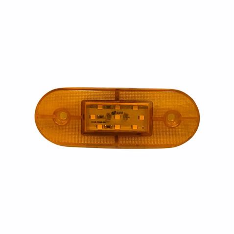 24V YAN SİNYAL LAMBASI DORSE SİDE MARKER SARI YM (9 LEDLİ) (113*40 MM)
