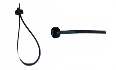 HELLERMANN KABLO BAĞI 6.0 X 300 SİYAH (ŞASİ TİPİ) (TEK DELİKLİ UYGULAMA ALANLARI İÇİN) (100 AD)