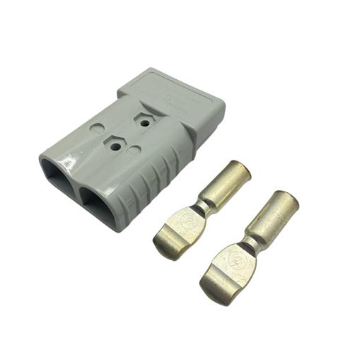 ELEKTRİKLİ FORKLİFT AKÜ SOKETİ 350 A 600 V (GRİ) (SB350) (ÇAP:70 BOY:108 MM)