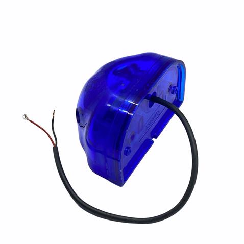 12V PLAKA-POZİSYON LAMBASI 2 LEDLİ (MAVİ) (101*60 MM)