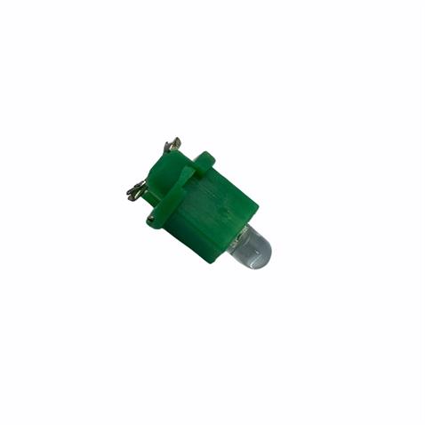 12V DUYLU GÖSTERGE AMPULÜ DİPSİZ 1.2 W YEŞİL (ARKADAN TIRNAK)