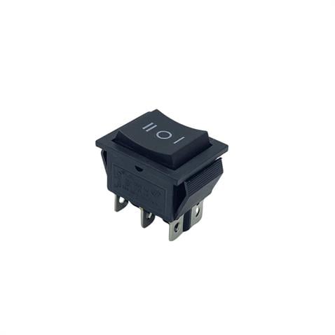 TUŞLU ANAHTAR KARE (BÜYÜK BOY) (6 FİŞ) (ON-OFF-ON) (16A 250V AC / 20A 125V AC)