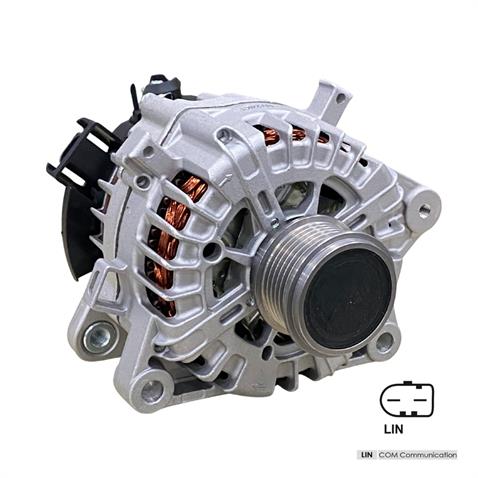 12V ALTERNATÖR DİNAMO 220 A (LIN) FORD FOCUS IV/TOURNEO CUSTOM/TRANSIT CUSTOM/V363