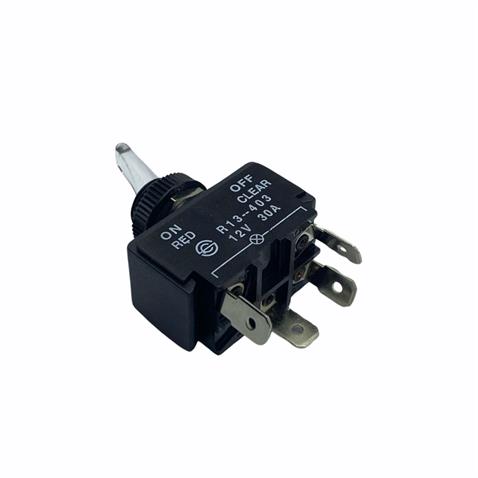 ÇIT-ÇIT ANAHTAR SARI IŞIKLI (4 FİŞ) (12V 30 A) (ON-OFF)