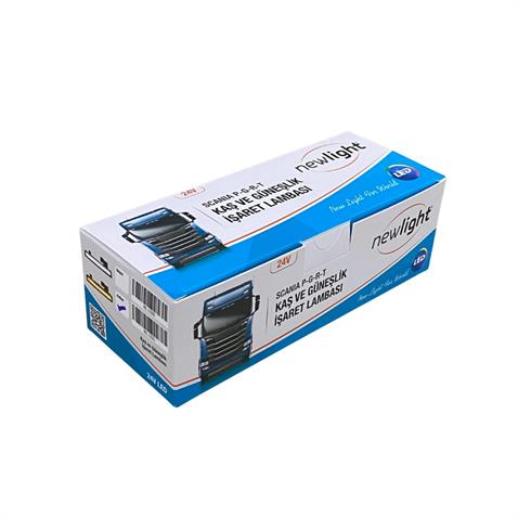 KABİN İŞARET KAŞ LAMBASI LEDLİ SARI (SOKETLİ) SCANIA