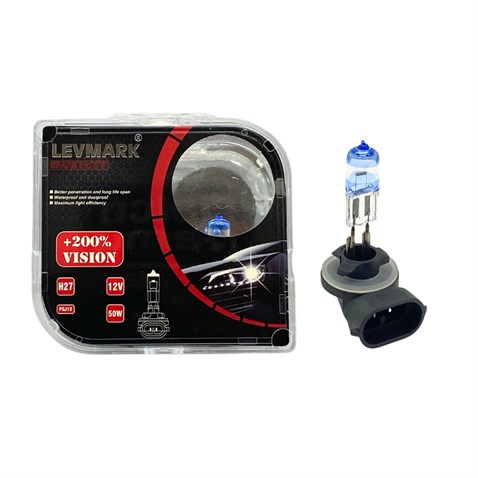 12V H27 AMPUL 50W +%200 FAZLA IŞIK (L SOKET) (2 AD)