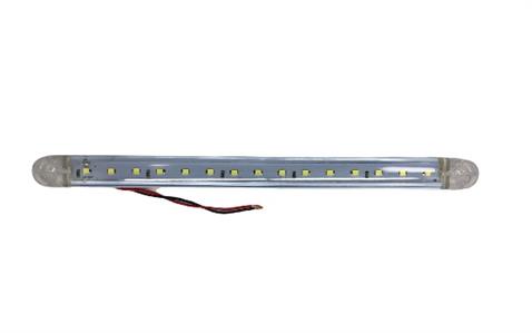 12V-24V PARMAK LAMBA 15-LEDLİ BEYAZ (240*17 MM)