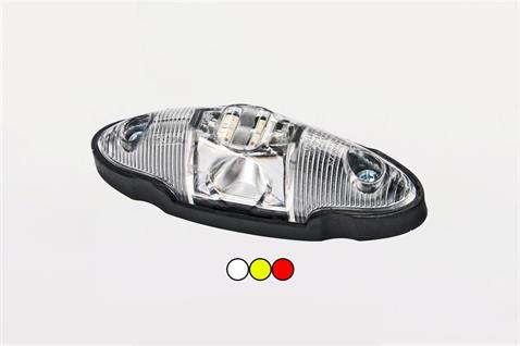 FRISTOM 12V-24V YAN POZİSYON LAMBASI SİDE MARKER LEDLİ (SARI-KIRMIZI-BEYAZ) (122*41 MM) E9