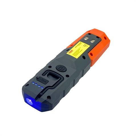 RICO EL FENERİ LEDLİ 600 LÜMEN (5 FONKSİYONLU) KIRMIZI ÇAKARLI MIKNATISLI ASKILI ŞARJLI STANDLI