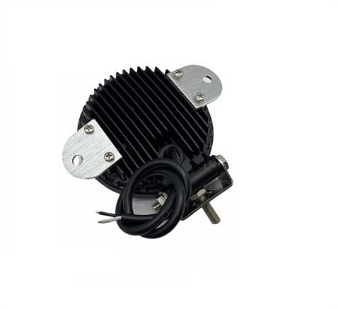 10V-30V ÇALIŞMA LAMBASI (6 X 3W POWER LEDLİ) YUVARLAK (116 MM) MERCEKLİ