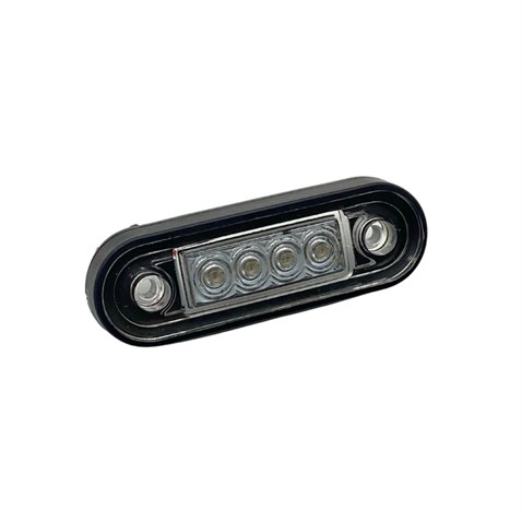 12V-24V PARMAK LAMBA 4-LEDLİ (KIRMIZI) (85*28 MM)