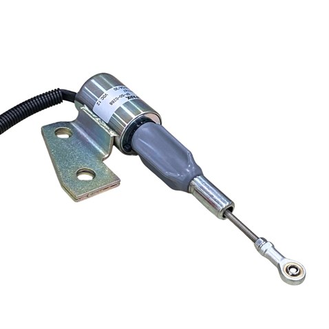 12V STOP SELENOİDİ YAN AYAKLI (SOL AYAK) CUMMINS MOTOR