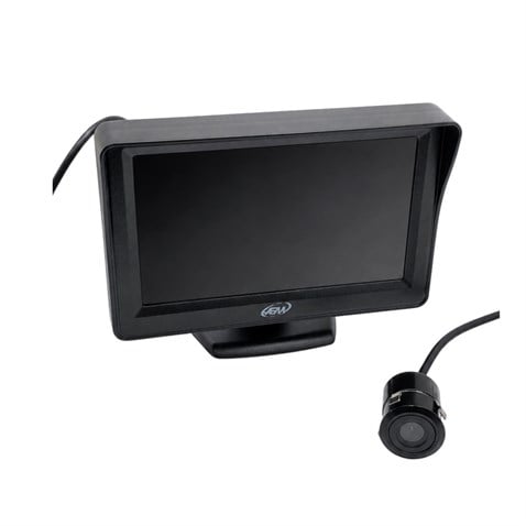 12V ARAÇ İÇİ LCD EKRAN (4.3 ) + (GECE GÖRÜŞLÜ KAMERA 18 MM)