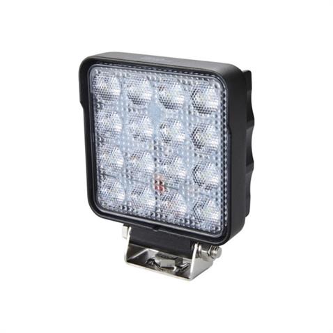 HELLA 10V-30V ÇALIŞMA LAMBASI KARE 48W 6000K 2500 LÜMEN (16 X 3W POWER LEDLİ) (137*108*48 MM)