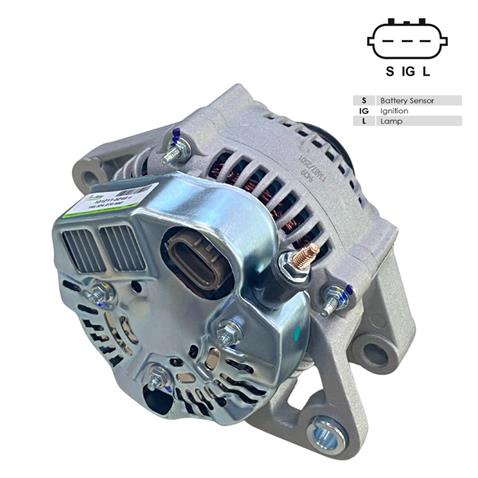 12V ALTERNATÖR DİNAMO 70 A (3 FİŞ OVAL SOKET) (S-IG-L) GEELY-TOYOTA COROLLA 1.6 1992-1999