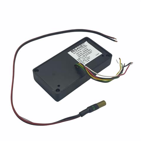 SANEL 12V-24V DİJİTAL ZAMAN SAATİ (İÇ VE DIŞ TERMOMETRELİ) (118*62*21 MM)