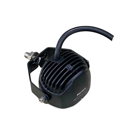 12V-80V LED SPOT LAMBA MERCEKLİ (KIRMIZI OVAL ÇİZGİ) (62*52 MM) FORKLİFT 