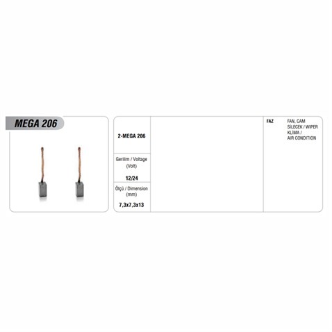12V-24V KALORİFER-KLİMA-FAN-SİLECEK KÖMÜRÜ (2 AD)