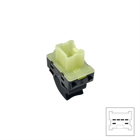 CAM ANAHTARI (6 FİŞ TEKLİ SAĞ KAPI) DACIA DUSTER/LODGY-RENAULT CLIO VI/FLUENCE/MEGANE III