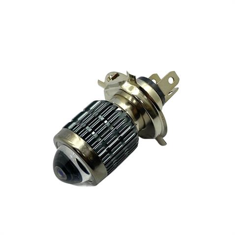 12V-24V H4 LED AMPUL P43T HS1 MERCEKLİ (BEYAZ-SARI) (12V-48V) MOTOSİKLET