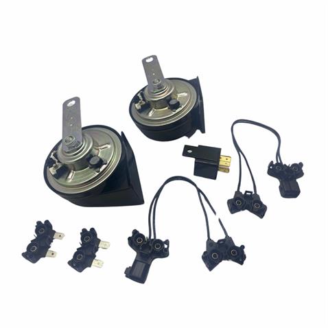 FIAMM 12V DADAT KORNA 405/500 HZ (2 FİŞLİ-DELPHI 1541-JPT SOKET) (TAKIM)