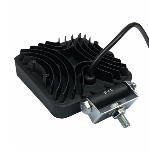 12V-80V ÇALIŞMA LAMBASI KARE (16 LEDLİ 48W) (-40°C+120°C) (108*108 MM) IP67