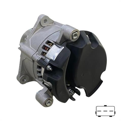12V ALTERNATÖR DİNAMO 125 A (FR-SIG-A) FORD FOCUS/CONNECT 1.8 TDCI 1998 >