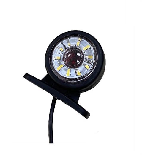 12V-24V TAKOZ LAMBASI DÖNERLİ KIRMIZI-BEYAZ (LEDLİ) (70*60 MM)