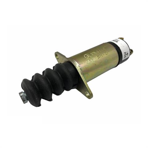 12V STOP SELENOİDİ KULAKLI (2 ÇIKIŞ) (PLT) CATERPILLAR-YANMAR MOTOR