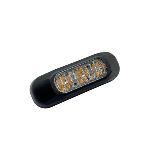 FRISTOM 12V-24V ÇAKAR LAMBA LEDLİ 2 FONKSİYONLU (SARI) (84*28 MM) E9