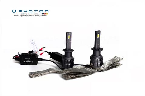 PHOTON 12V H1 CSP LED XENON FAR AMPUL SETİ 6500K 9500 LÜMEN FANSIZ CANBUS