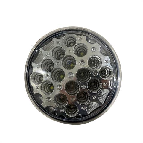 24V STOP LAMBASI YUVARLAK (ŞEFFAF) (LEDLİ) (4 FONKSİYONLU) (122 MM)