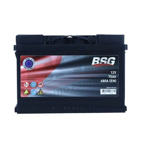 BSG 12V 75 AH AKÜ 680 A (EN) (278*175*190) (TIRNAKSIZ)