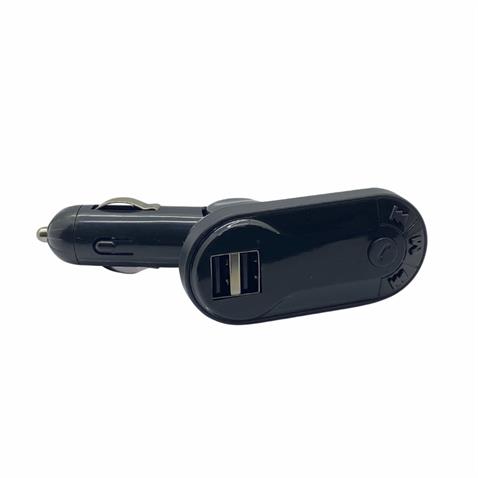 12V-24V TRANSMITTER AUX/BLUETOOTH/MP3/SD KART/USB X 2 ŞARJ (UZAKTAN KUMANDALI) SİYAH