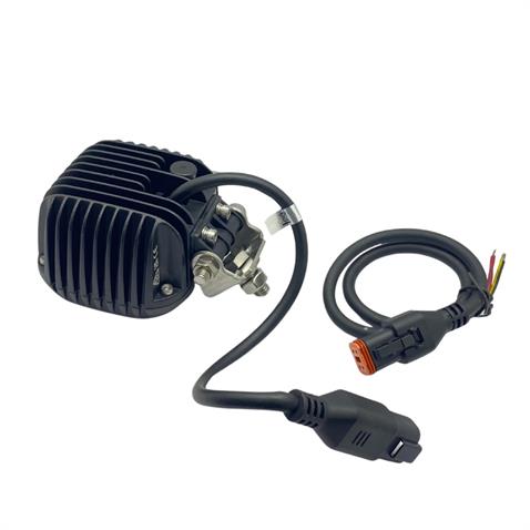 HELLA 12V-30V ÇALIŞMA LAMBASI KARE S3000 2.0 3000 LÜMEN (9 LEDLİ BEYAZ-SARI) (100*91*73 MM)