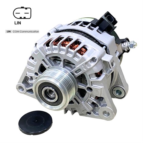 12V ALTERNATÖR DİNAMO 120 A (TEK FİŞ) (LIN) HYUNDAI ELANTRA IV/I20/I40-KIA CARENS IV/RIO/STONIC 