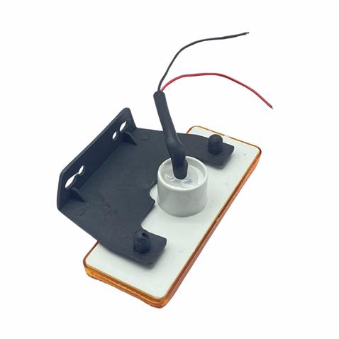 24V YAN SİNYAL LAMBASI DORSE SİDE MARKER SARI (4 LEDLİ)