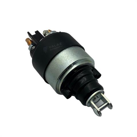 12V MARŞ OTOMATİĞİ ISKRA TİPİ (2 DELİK) M4 SOL KMM  LINDE FORKLIFT-MAGIRUS KHD