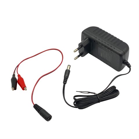 12V ŞARJ REDRESÖRÜ (AKÜ ŞARJ CİHAZI) (ADAPTÖRÜ) (OTOMATİK IŞIKLI 2 A)