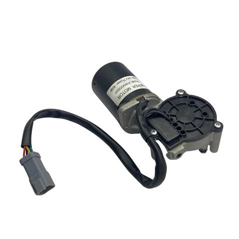 24V SİLECEK MOTORU (KABLOLU GRİ SOKETLİ 6 FİŞ) CATERPILLAR