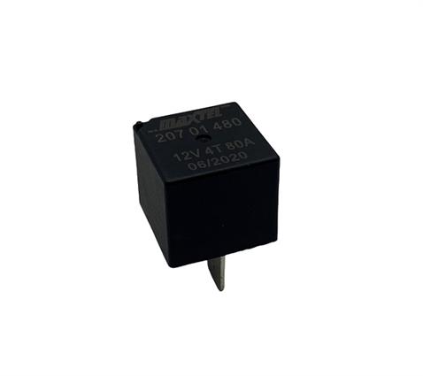 12V RÖLE 4 UÇLU 80 A (70 A TİPİ) (2 UÇ KÜÇÜK / 2 UÇ BÜYÜK) (6.3 MM / 9.5 MM)